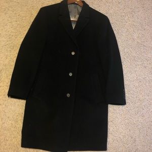 Men’s M Calvin Klein Long black coat